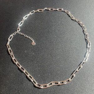 BP Silver Link Necklace with 2.5 extender